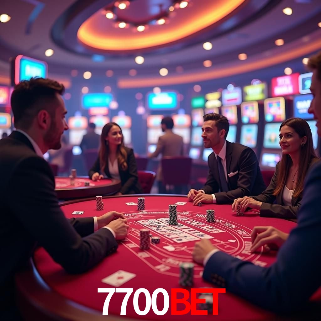 Mesa de Blackjack 7700bet